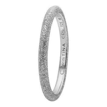 Christina Collect 924 sterling silver Diamond dust with diamond surface, model 0.5.A